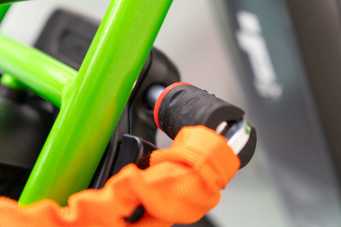 Rower elektryczny na pasku Isy XXL N3.8 ZR B Zielony