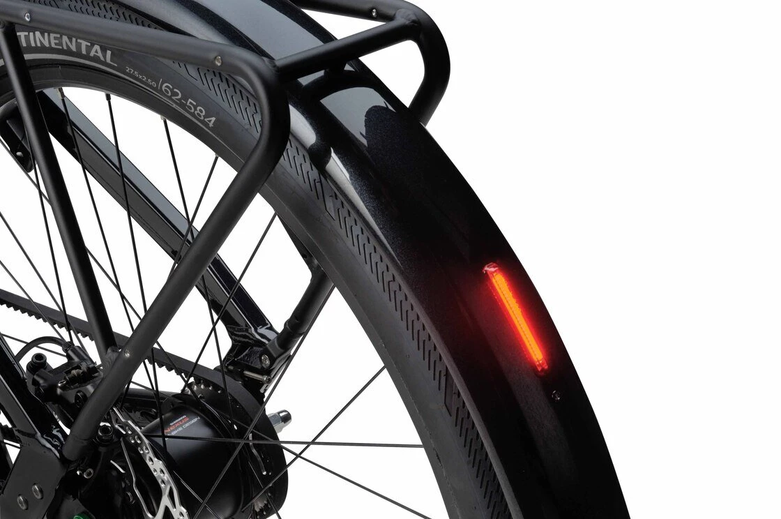 Rower elektryczny na pasku Razer E-go Exclusive Bosch Smart 400Wh Czarny L (48cm)