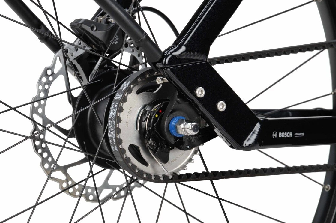 Rower elektryczny na pasku Razer E-go Exclusive Bosch Smart 400Wh Czarny L (48cm)