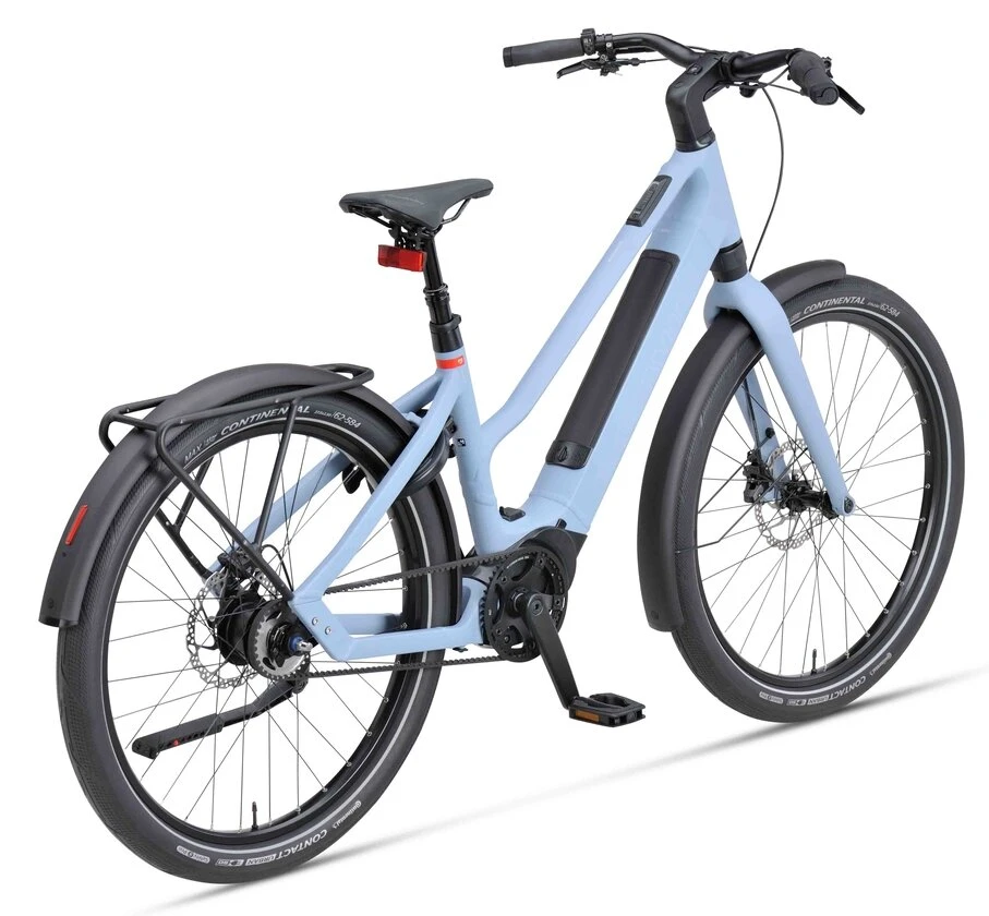 Rower elektryczny na pasku Razer E-go Exclusive Bosch Smart 400Wh Niebieski mat L (48cm)