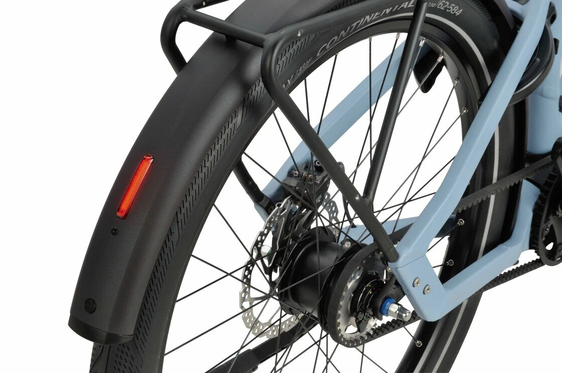 Rower elektryczny na pasku Razer E-go Exclusive Bosch Smart 400Wh Niebieski mat L (48cm)