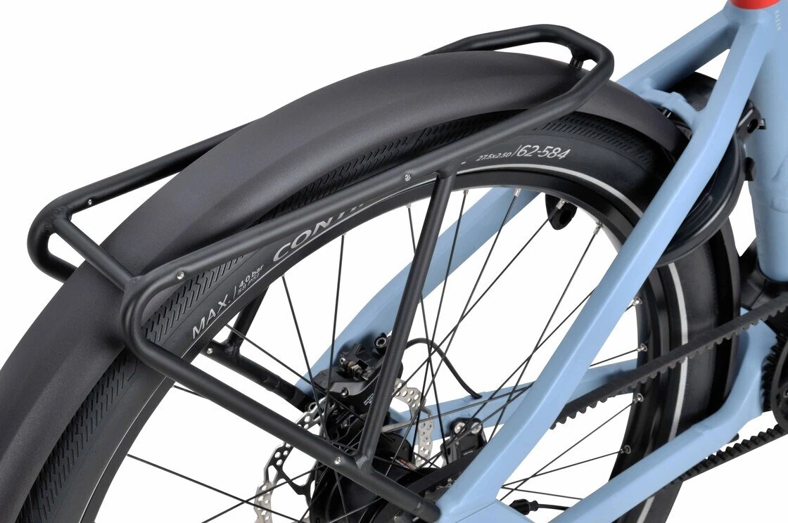 Rower elektryczny na pasku Razer E-go Exclusive Bosch Smart 400Wh Niebieski mat L (48cm)