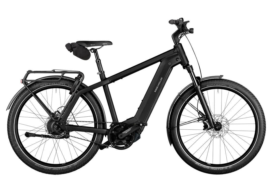 Rower elektryczny na pasku Riese & Muller Charger 4 GT vario CORE 625Wh OUTLET Męski Black Mat