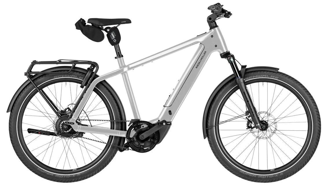Rower elektryczny na pasku Riese & Muller Charger 5 Touring 800Wh (+ABS) Męski Pine