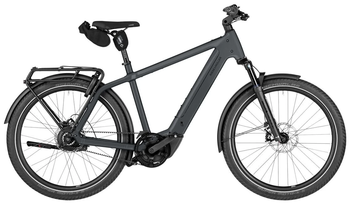 Rower elektryczny na pasku Riese & Muller Charger 5 Vario 800Wh OffRoad Kit Męski Slate Grey