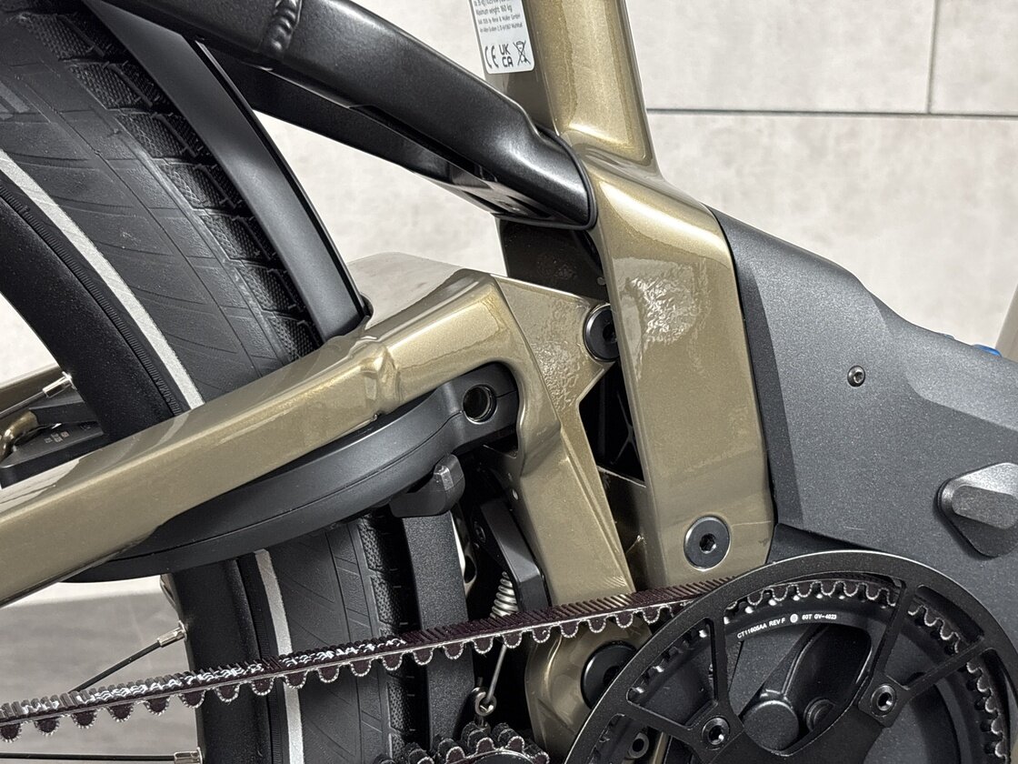 Rower elektryczny na pasku Riese & Muller Delite 5 GT Bosch Amber