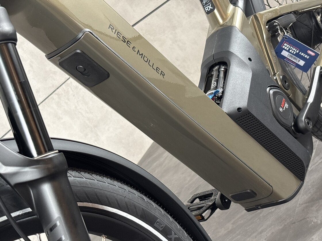 Rower elektryczny na pasku Riese & Muller Delite 5 GT Bosch Amber