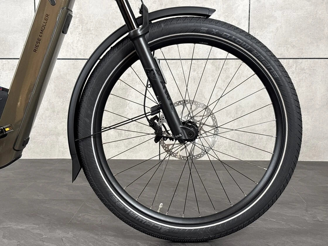 Rower elektryczny na pasku Riese & Muller Delite 5 Rohloff Bosch Amber