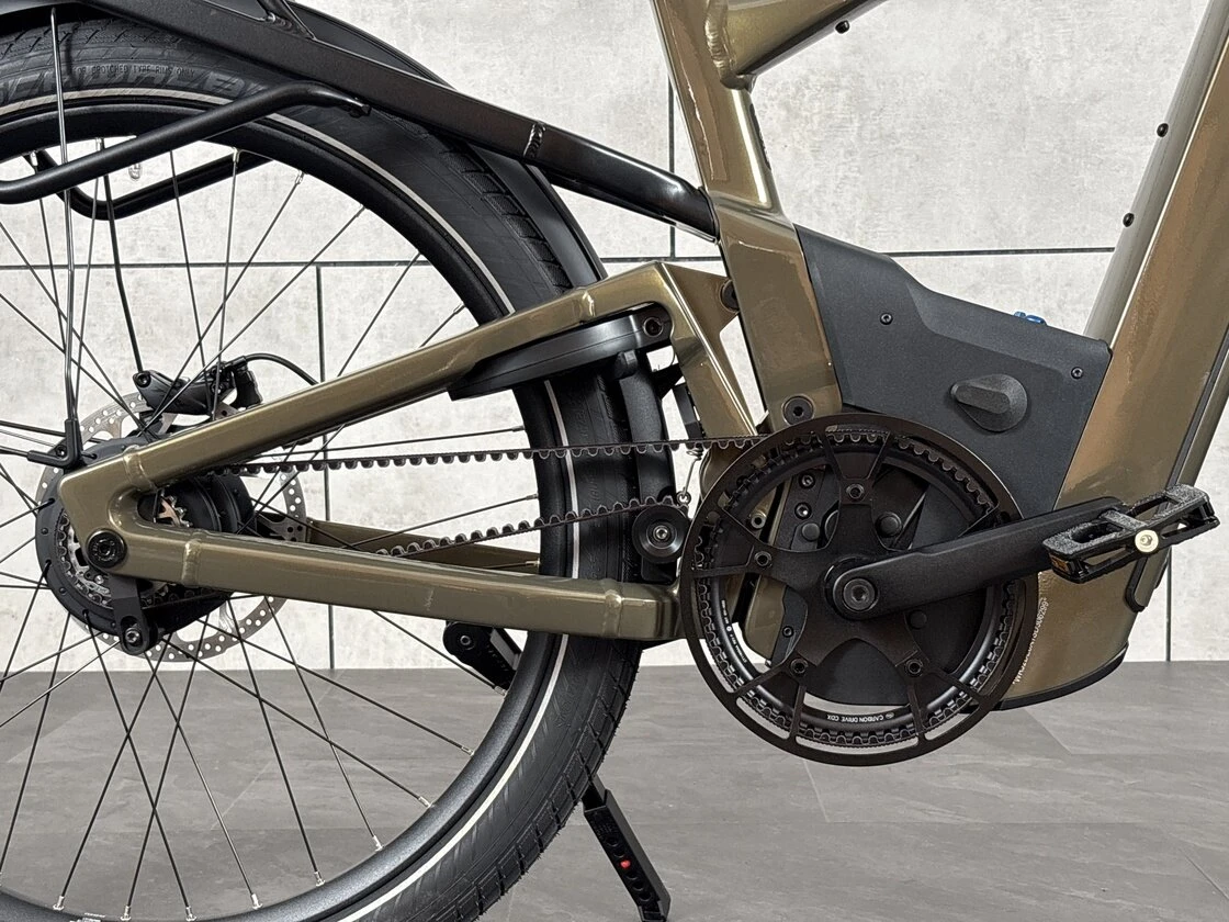 Rower elektryczny na pasku Riese & Muller Delite 5 Rohloff Bosch Amber