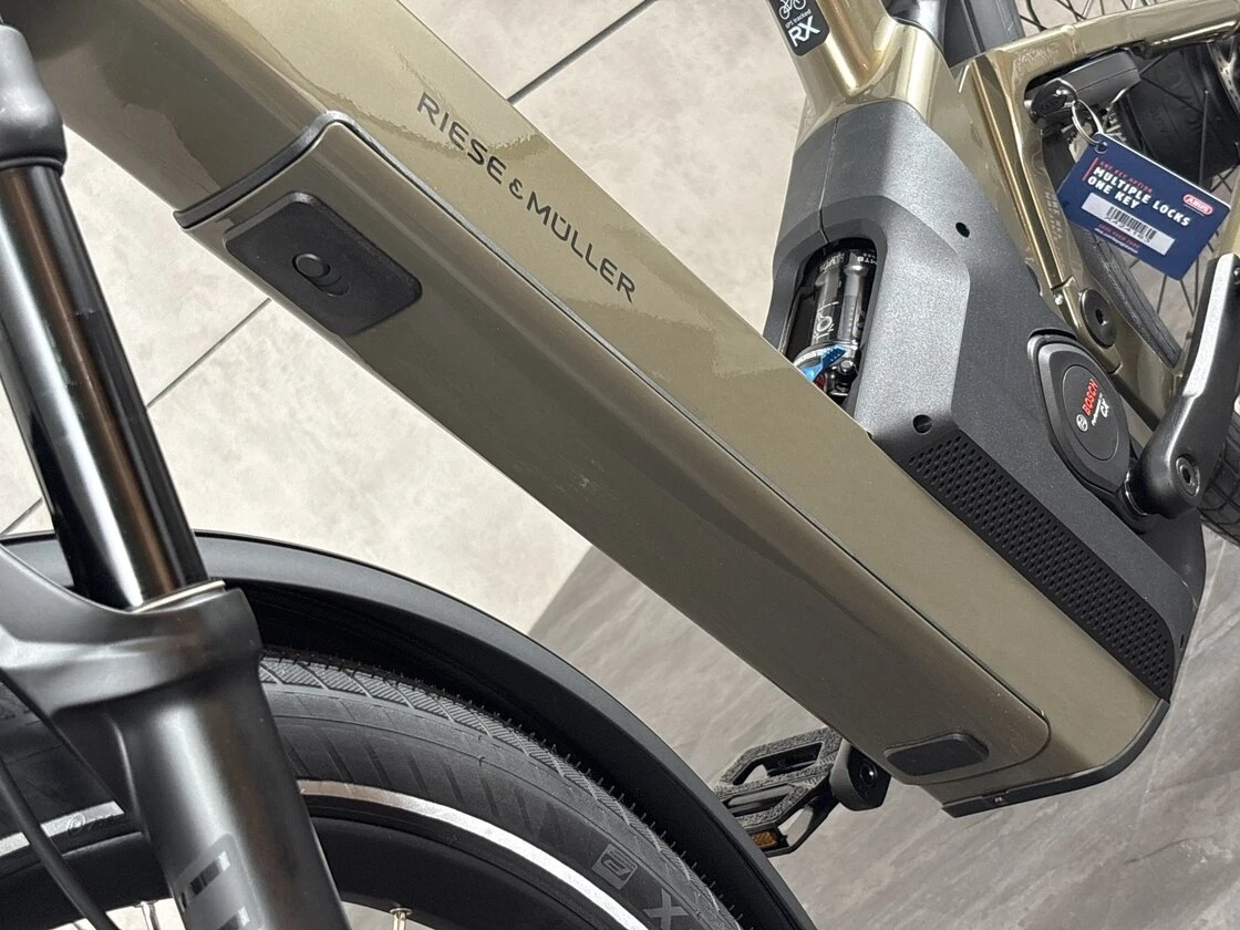 Rower elektryczny na pasku Riese & Muller Delite 5 Rohloff Bosch Amber