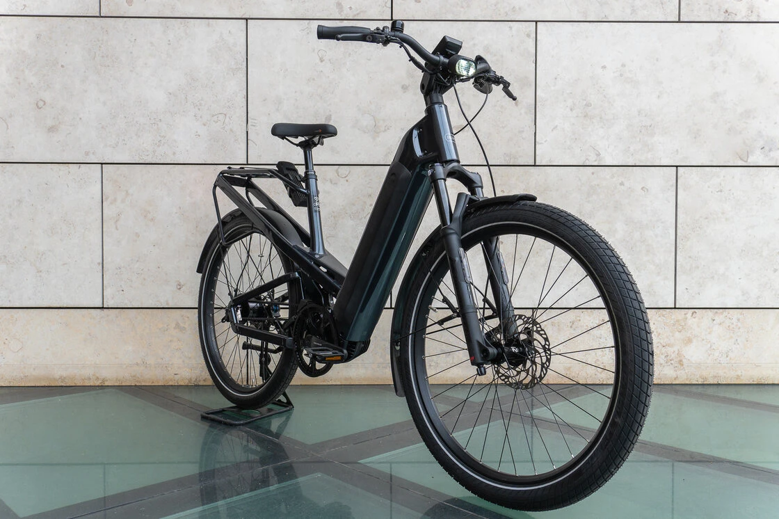 Rower elektryczny na pasku Riese & Muller Homage 4 GT Rohloff Dual Battery 1250Wh Deepsea Blue Metallic