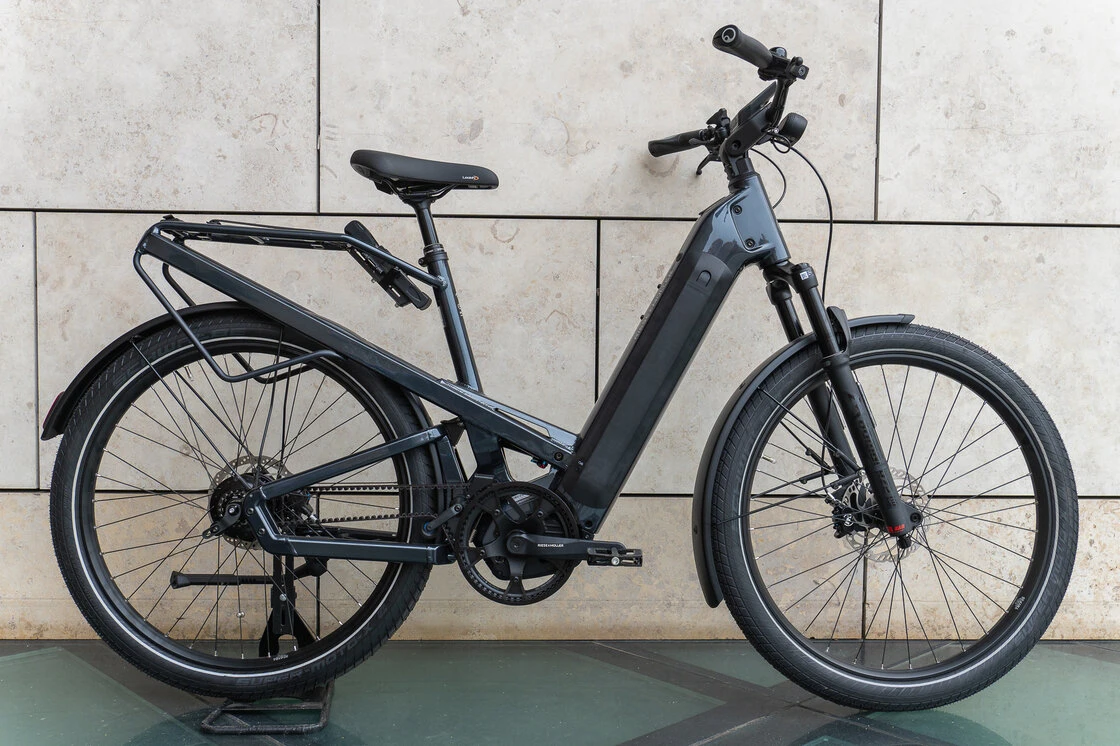 Rower elektryczny na pasku Riese & Muller Homage 4 GT Rohloff Dual Battery 1250Wh Deepsea Blue Metallic