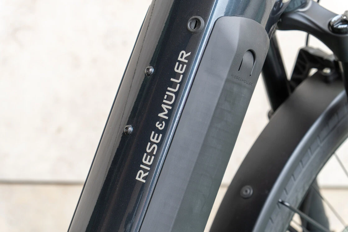 Rower elektryczny na pasku Riese & Muller Homage 4 GT Rohloff Dual Battery 1250Wh Deepsea Blue Metallic