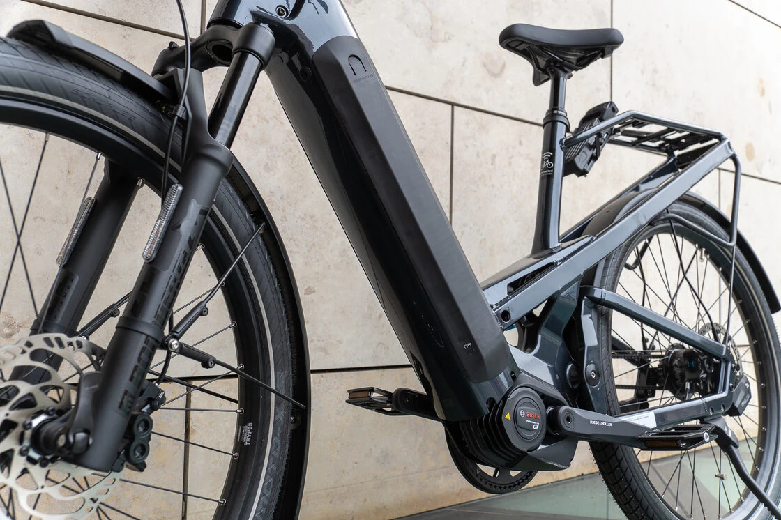 Rower elektryczny na pasku Riese & Muller Homage 4 GT Rohloff Dual Battery 1250Wh Deepsea Blue Metallic