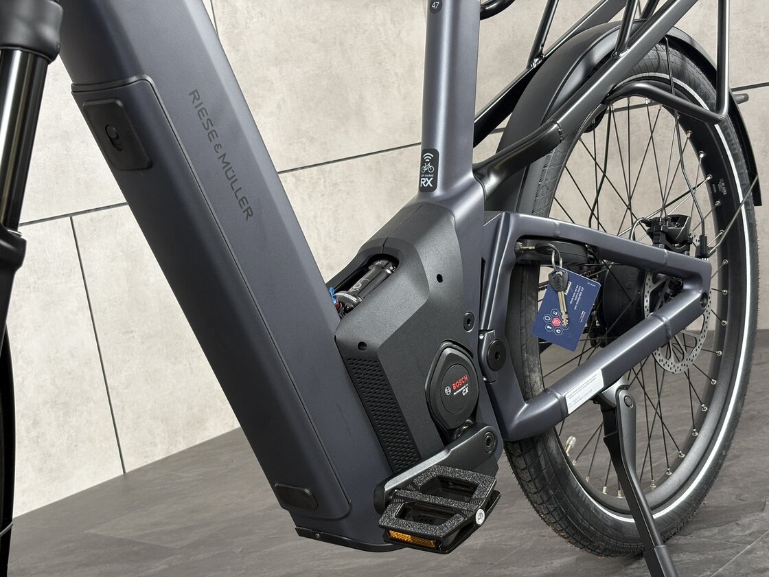 Rower elektryczny na pasku Riese & Muller Homage 5 GT Bosch Night Grey Mat