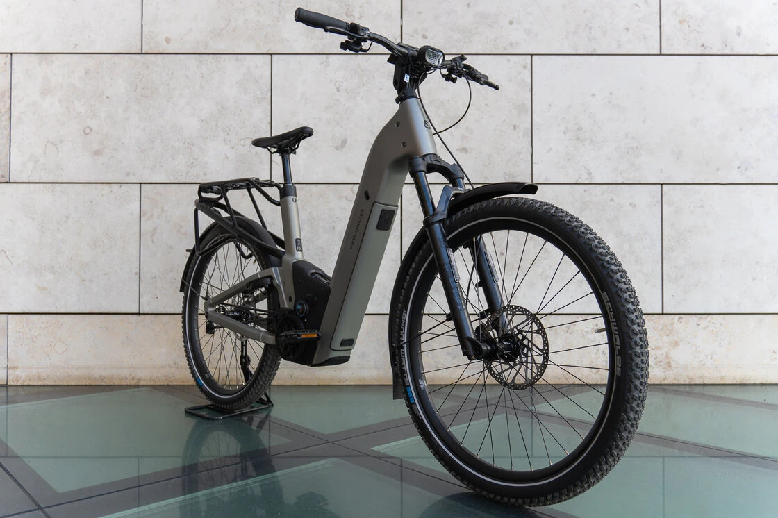 Rower elektryczny na pasku Riese & Muller Homage 5 GT Pinion Full Warm Silver