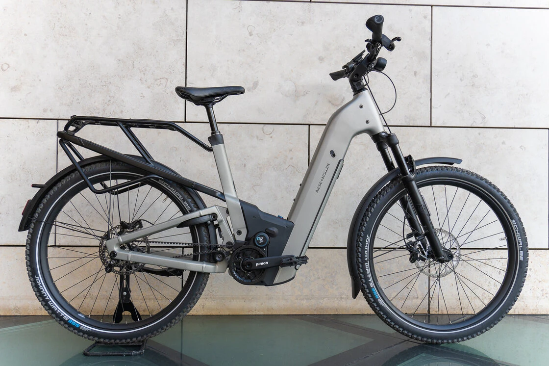 Rower elektryczny na pasku Riese & Muller Homage 5 GT Pinion Full Warm Silver