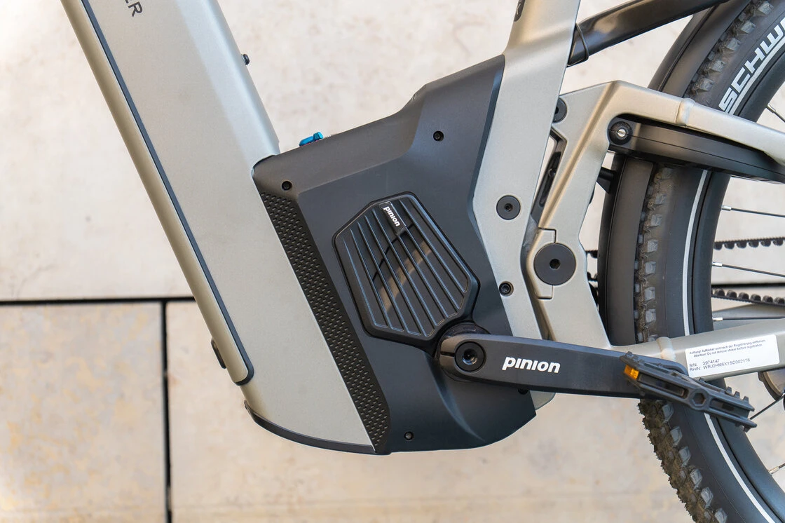 Rower elektryczny na pasku Riese & Muller Homage 5 GT Pinion Full Warm Silver