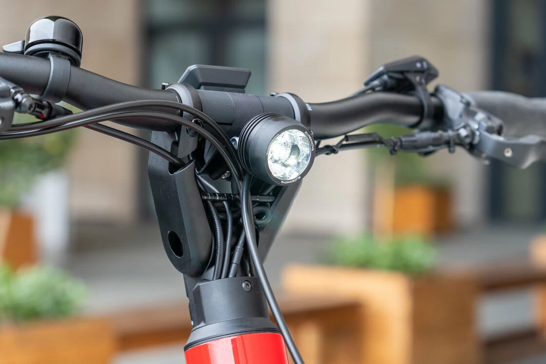 Rower elektryczny na pasku Riese & Muller Nevo 4 GT Vario SMART 750Wh KIOX 300 Dynamic Red Metallic