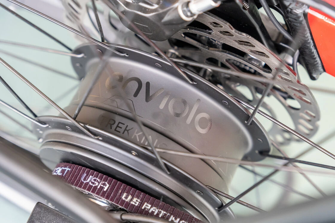 Rower elektryczny na pasku Riese & Muller Nevo 4 GT Vario SMART 750Wh KIOX 300 Dynamic Red Metallic