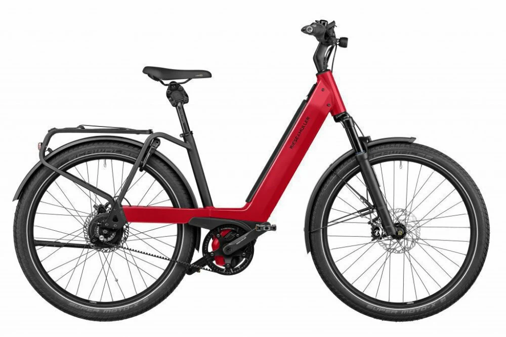 Rower elektryczny na pasku Riese & Muller Nevo 4 GT Vario SMART 750Wh KIOX 300 Dynamic Red Metallic