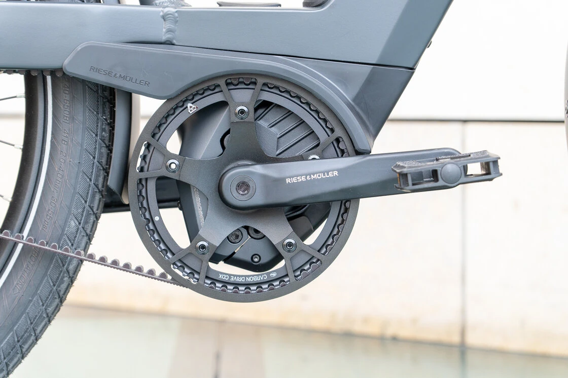Rower elektryczny na pasku Riese & Muller Nevo 4 Vario HS Speed Bike 750Wh Dark Grey Mat