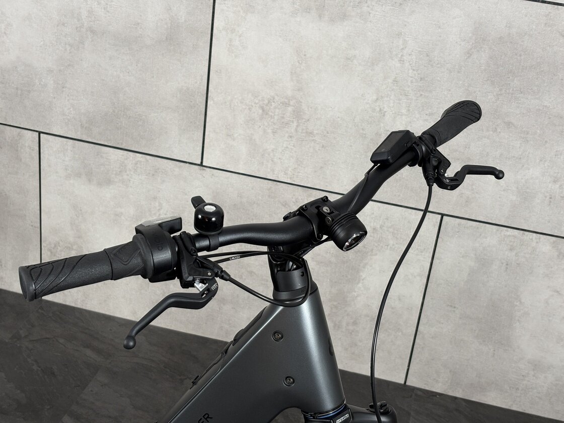 Rower elektryczny na pasku Riese & Muller Nevo 5 Silent Core Slate grey