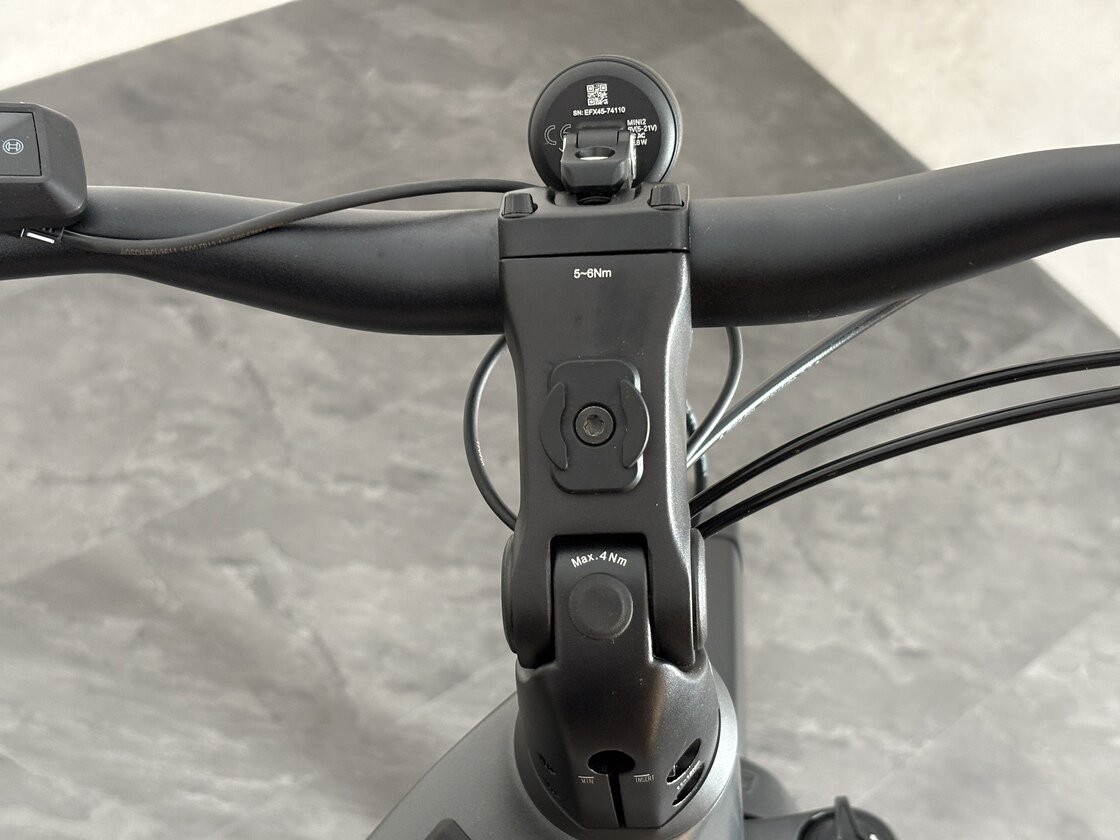 Rower elektryczny na pasku Riese & Muller Nevo 5 Silent Core Slate grey
