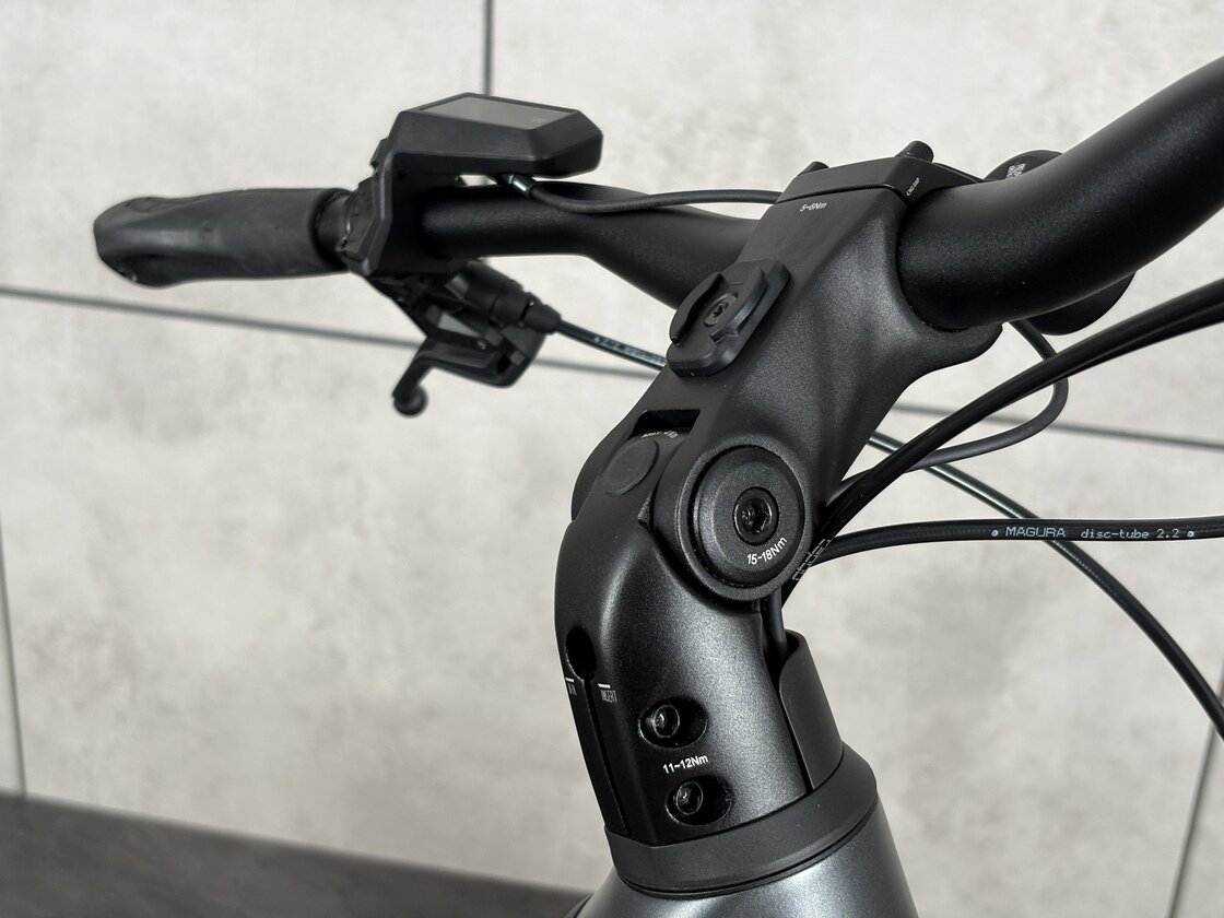 Rower elektryczny na pasku Riese & Muller Nevo 5 Silent Core Slate grey
