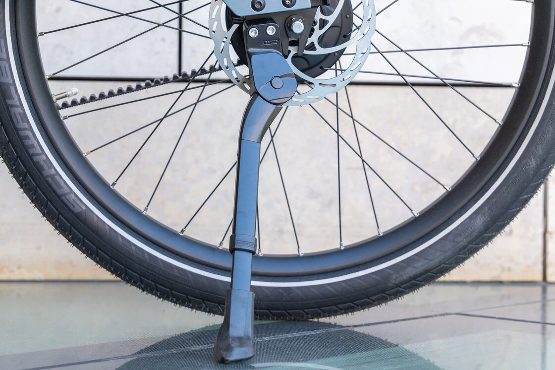 Rower elektryczny na pasku Riese & Muller Nevo 5 Vario 800Wh KIOX 500 Ice Blue Metallic