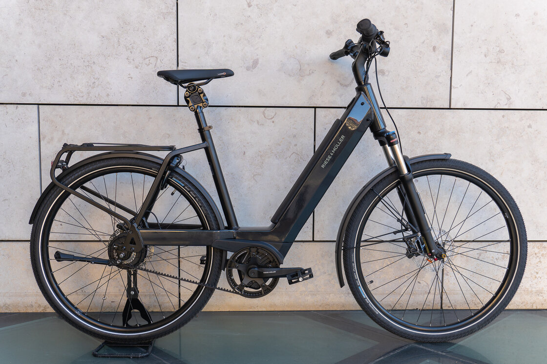 Rower elektryczny na pasku Riese & Muller Nevo GT Vario 28" Lunar Grey