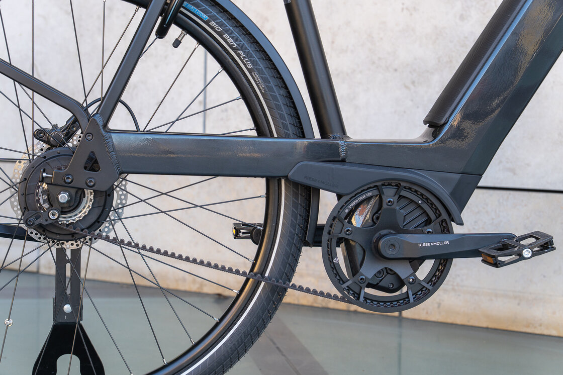 Rower elektryczny na pasku Riese & Muller Nevo GT Vario 28" Lunar Grey