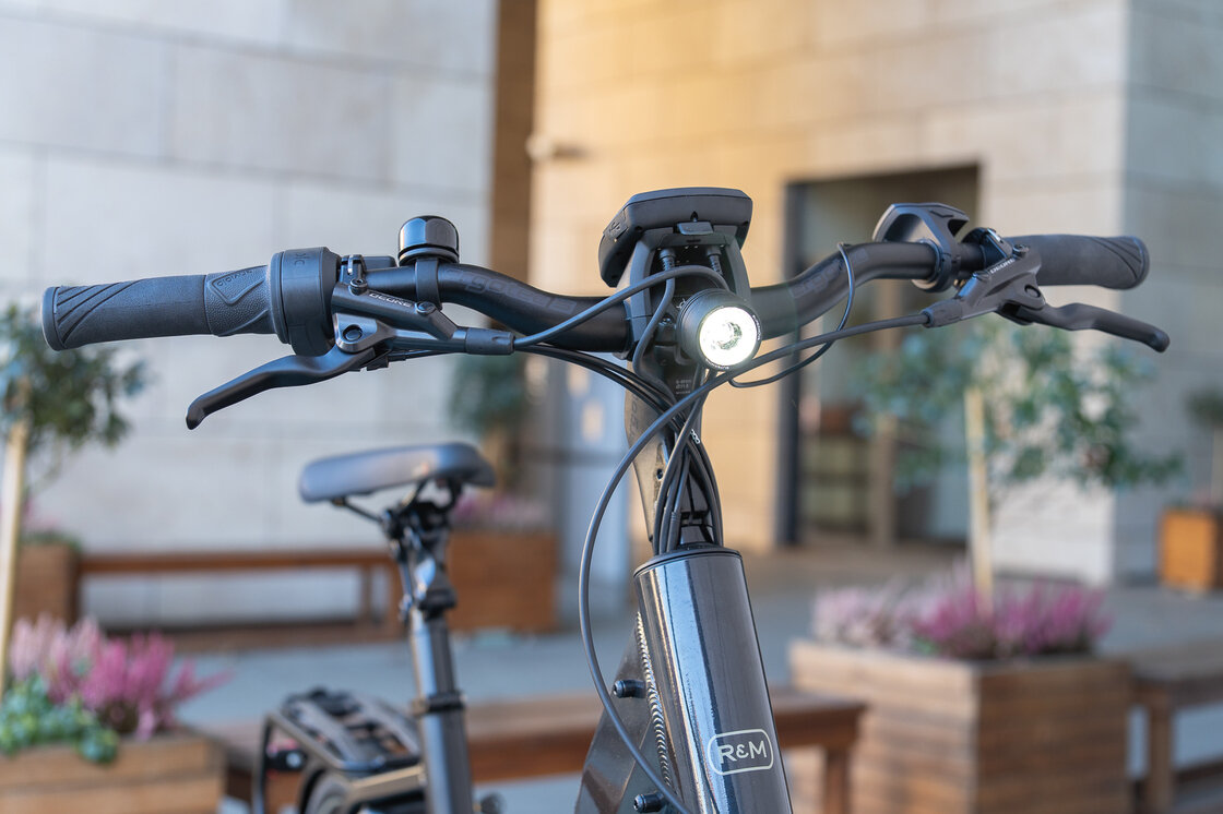 Rower elektryczny na pasku Riese & Muller Nevo GT Vario 28" Lunar Grey