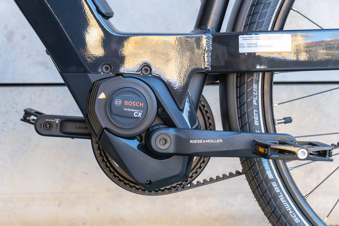 Rower elektryczny na pasku Riese & Muller Nevo GT Vario 28" Lunar Grey