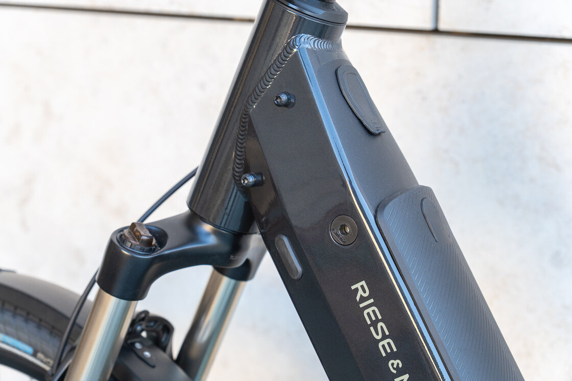 Rower elektryczny na pasku Riese & Muller Nevo GT Vario 28" Lunar Grey