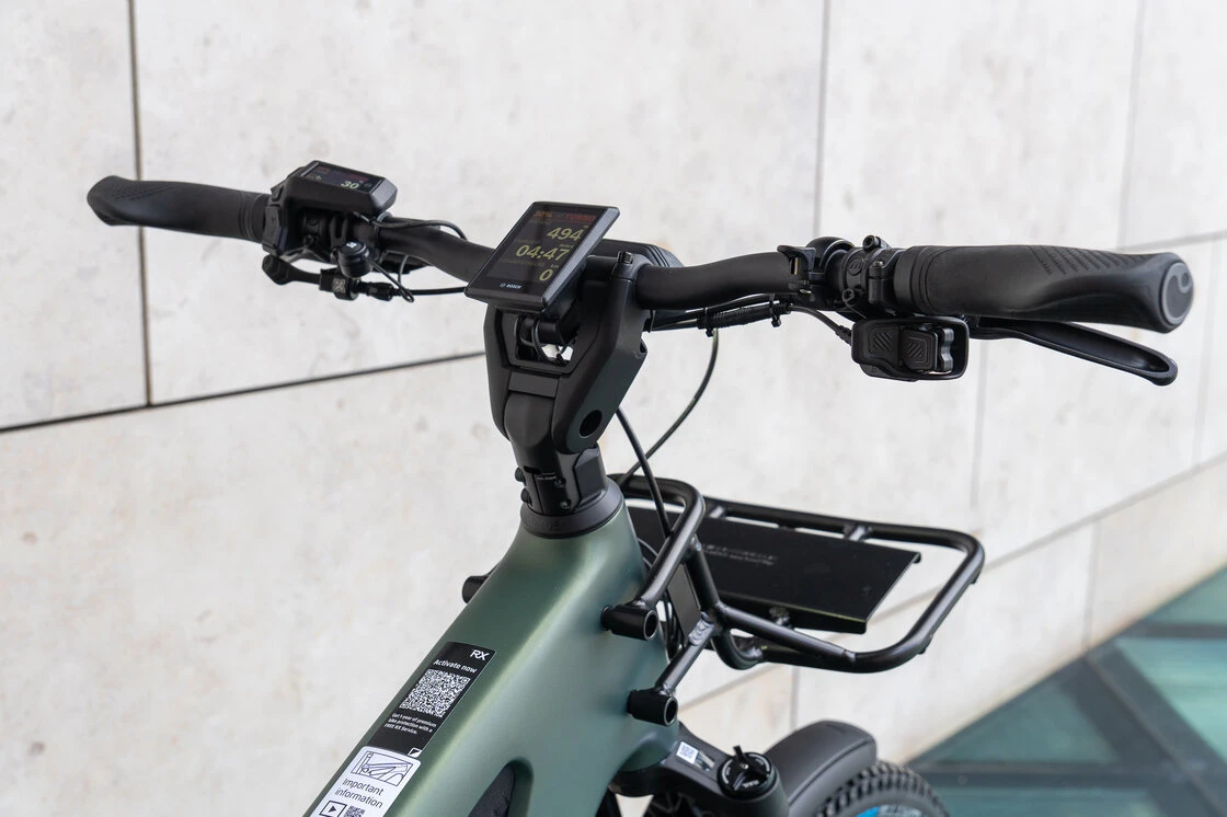 Rower elektryczny na pasku Riese & Muller Superdelite 5 GT DualBattery 1200Wh Rohloff Męski Moss