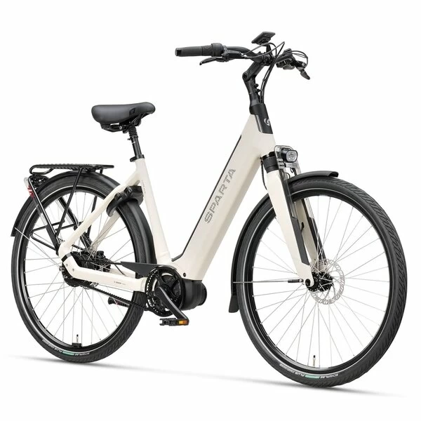 Rower elektryczny na pasku Sparta A-Shine Energy SMART Dover White Mat ...