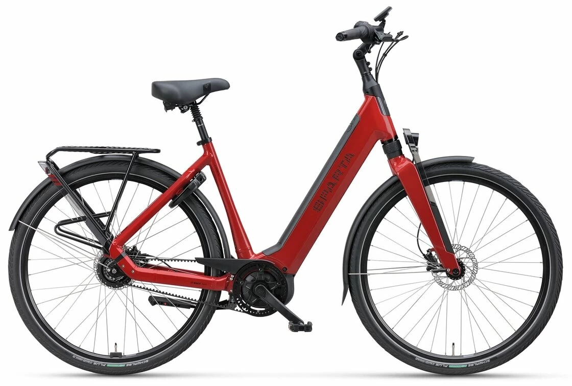 Rower elektryczny na pasku Sparta A-Shine Fit SMART Dark Red 61