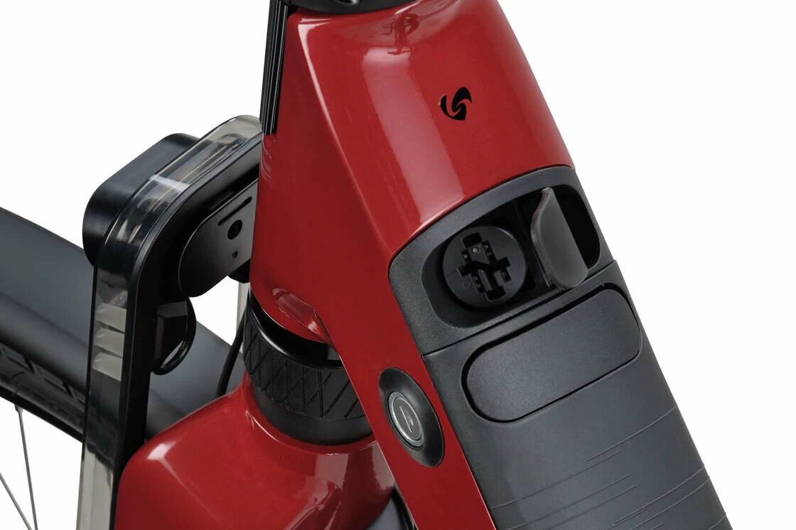 Rower elektryczny na pasku Sparta A-Shine Fit SMART Dark Red 61