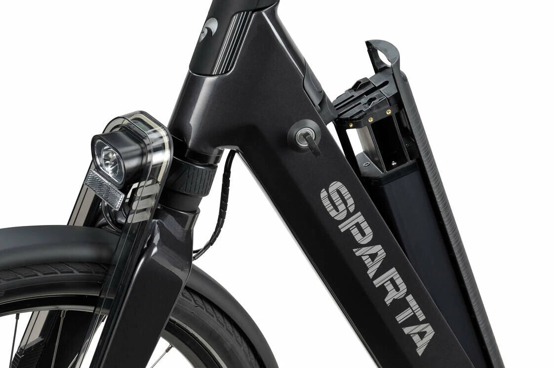 Rower elektryczny na pasku Sparta A-Shine Ultra Smart Automatiq  Unisex Black Metallic
