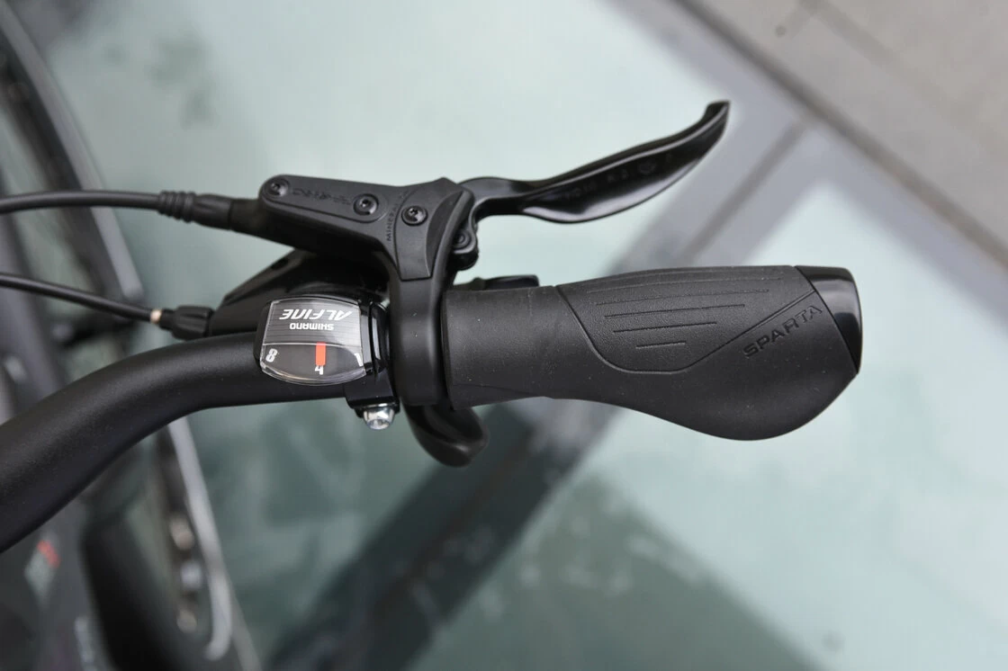Rower elektryczny na pasku Sparta D-Burst M8TB Smart Alfine 8 GPS