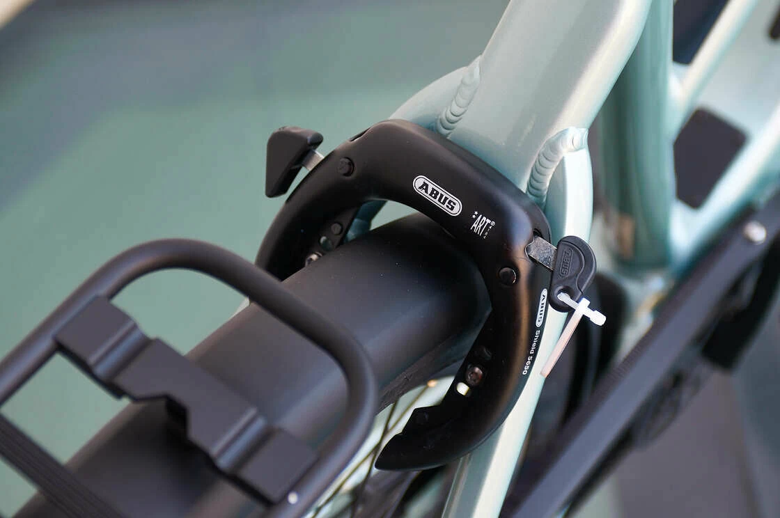 Rower elektryczny na pasku Sparta D-Burst M8TB Smart Alfine 8 GPS Unisex Srebrno-zielony 53