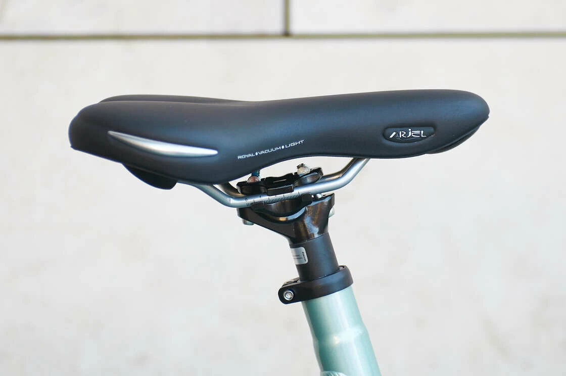 Rower elektryczny na pasku Sparta D-Burst M8TB Smart Alfine 8 GPS Unisex Srebrno-zielony 53