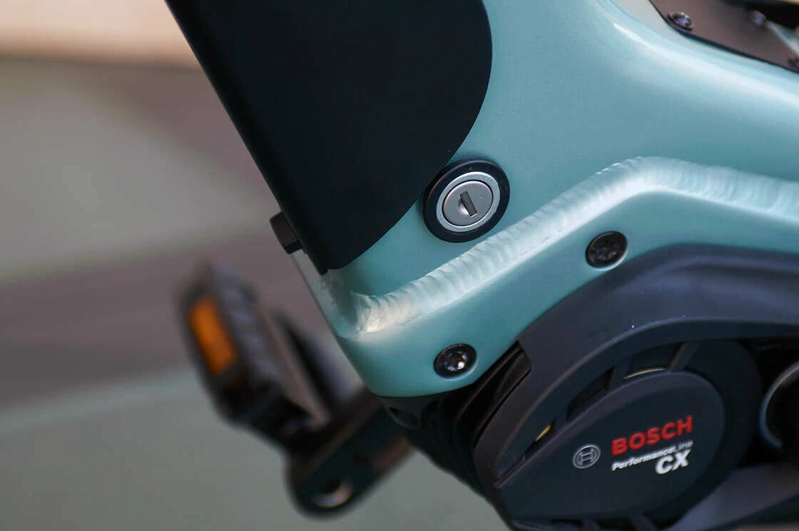 Rower elektryczny na pasku Sparta D-Burst METB Smart Speed Enviolo 625Wh Unisex SilverGreen Metalik