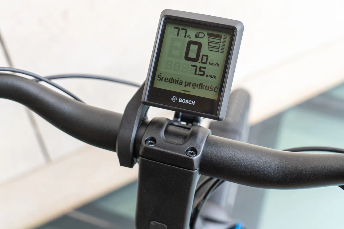 Rower elektryczny Riese & Muller Nevo 4 GT Vario na pasku SMART Intuvia 100 + łańcuch Dark Grey Mat