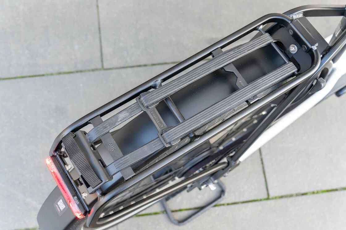 Rower elektryczny Riese & Muller Nevo GT Vario na pasku KIOX  Pure White 56