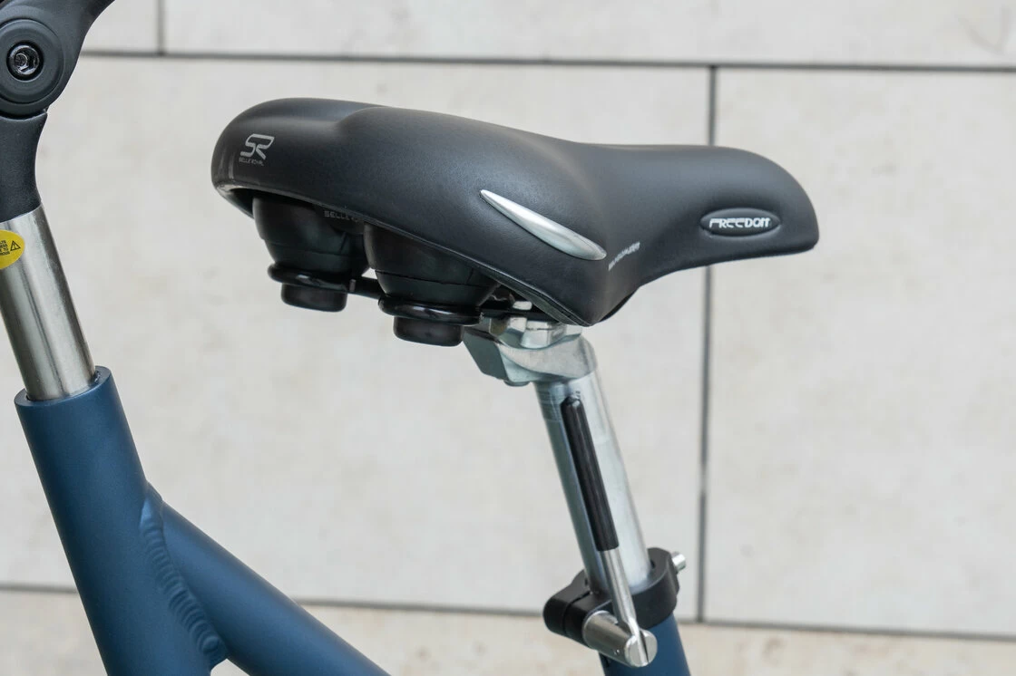 Rower elektryczny tandem składany AZOR Special 28" wolnobieg
