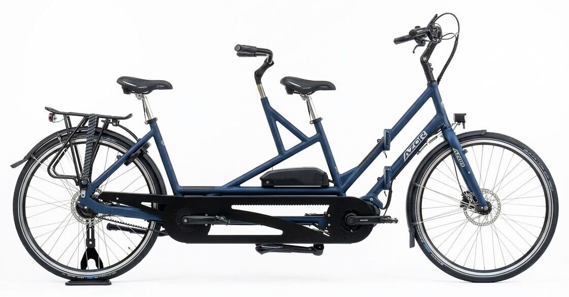 Rower elektryczny tandem składany AZOR Special 28" wolnobieg
