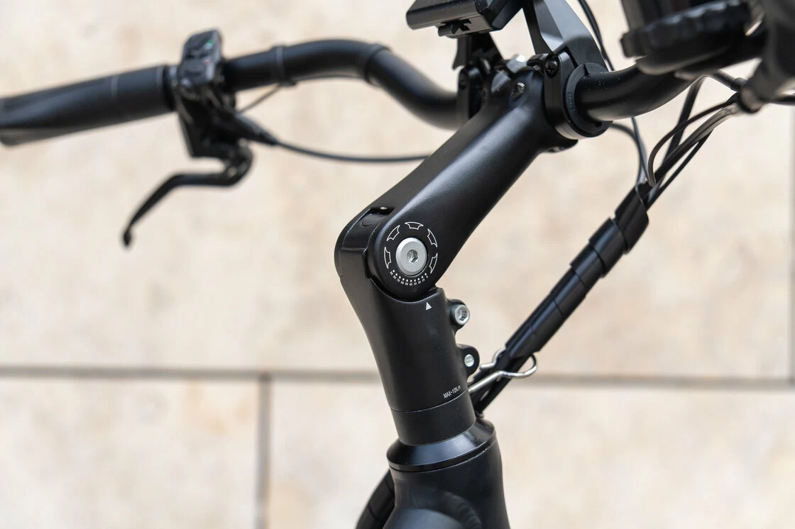 Rower elektryczny tandem składany AZOR Special 28" wolnobieg Czarny mat