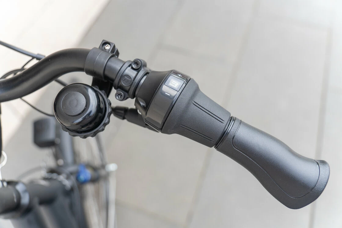 Rower elektryczny tandem składany AZOR Special 28" wolnobieg Czarny mat